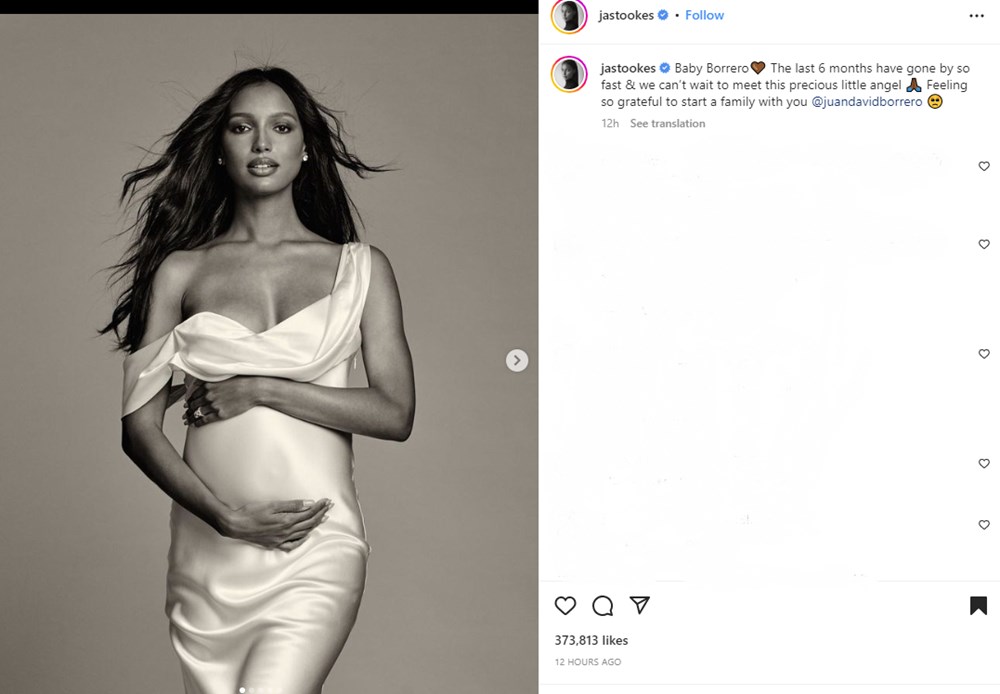 Victoria's Secret modeli Jasmine Tookes anne oluyor - 4