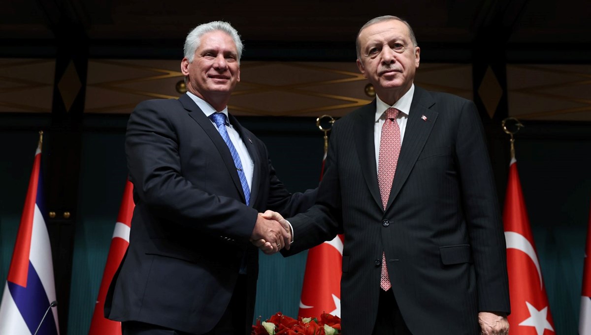 Küba Devlet Başkanı Ankara'da Küba Devlet Başkanı Ankara'da