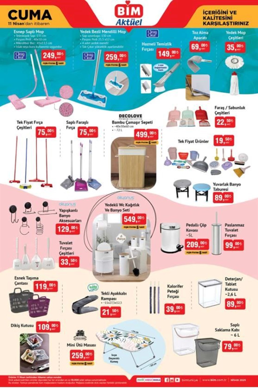 BİM'den Evinizi Yenileyecek Fırsatlar: 8-11 Nisan'da Yataklı Koltuktan Robot Süpürgeye Kaçırılmayacak İndirimler! 81 hVoYKvOKjEm7TWemLACBYg