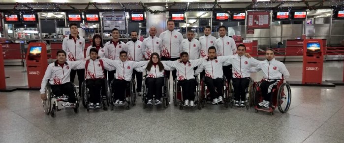 Tekerlekli Sandalye Basketbol Genç Milli Takımı Avrupa