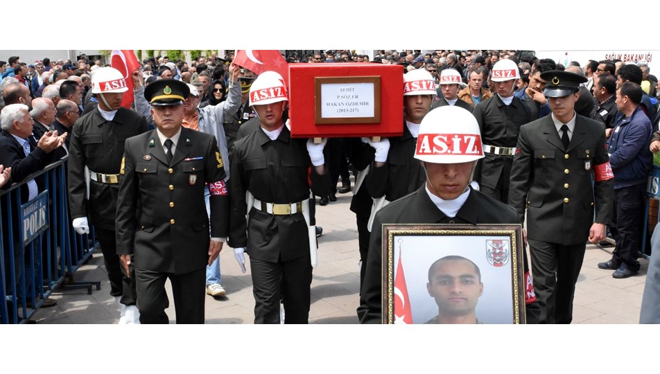 Kırıkkale şehidini uğurladı