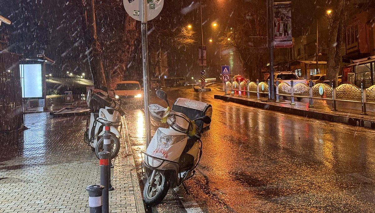 Marmara'da kar alarmı | Valilik açıkladı! Motosikletlerin trafiğe çıkması yasaklandı