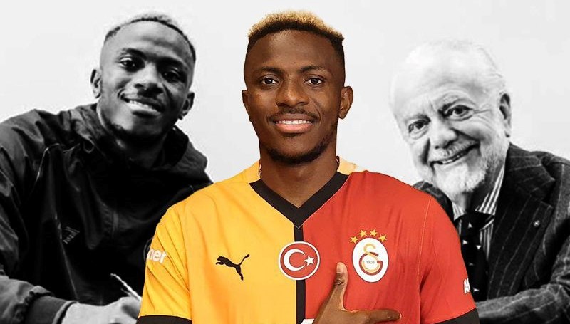 Galatasaray'dan Osimhen için resmi açıklama