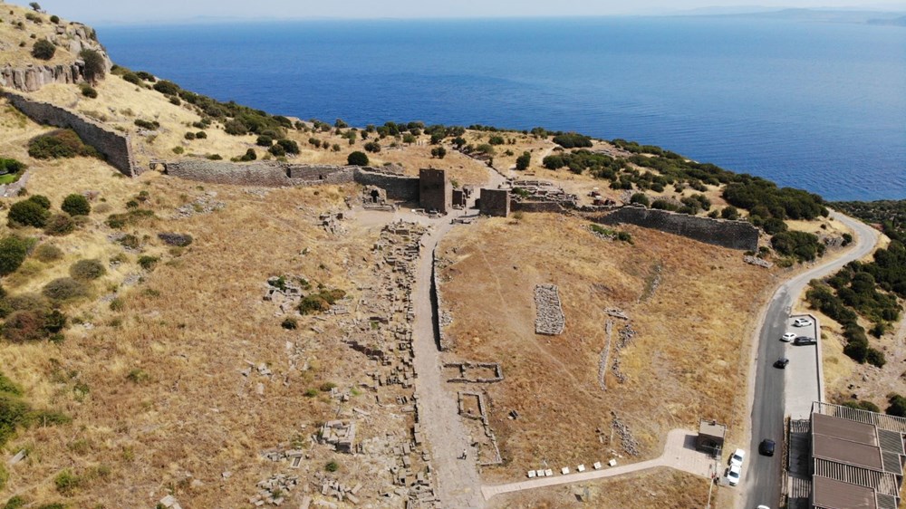 Assos Antik Kenti'ne ait 2 bin 300 yıllık ağırlık birimi bulundu - 2