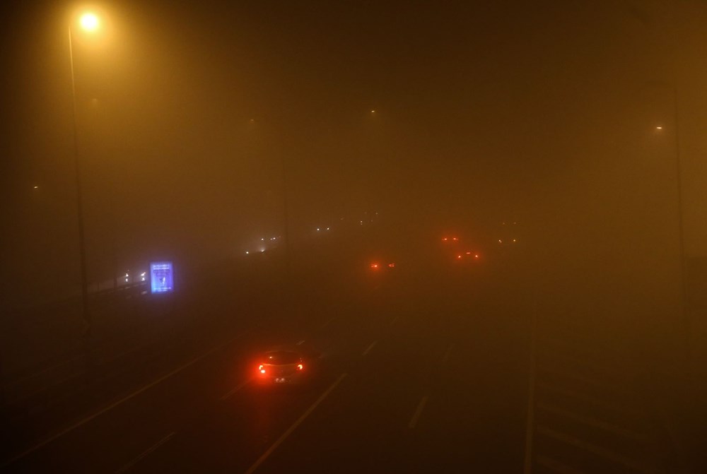 İstanbul'da yoğun sis etkili oldu - 3
