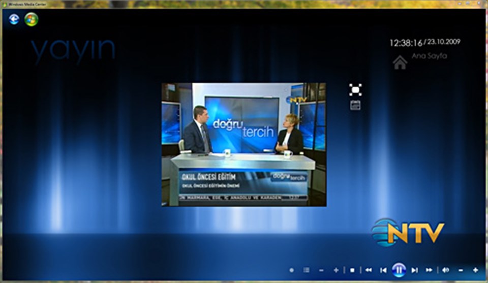 NTV, Windows 7'den canlı yayında  - 4