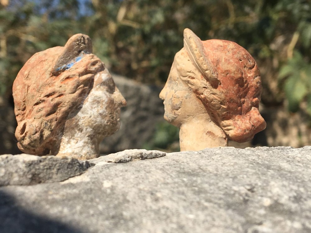 Myra Antik Kenti’nde hepsi bir arada 50’den fazla heykelcik bulundu - 2