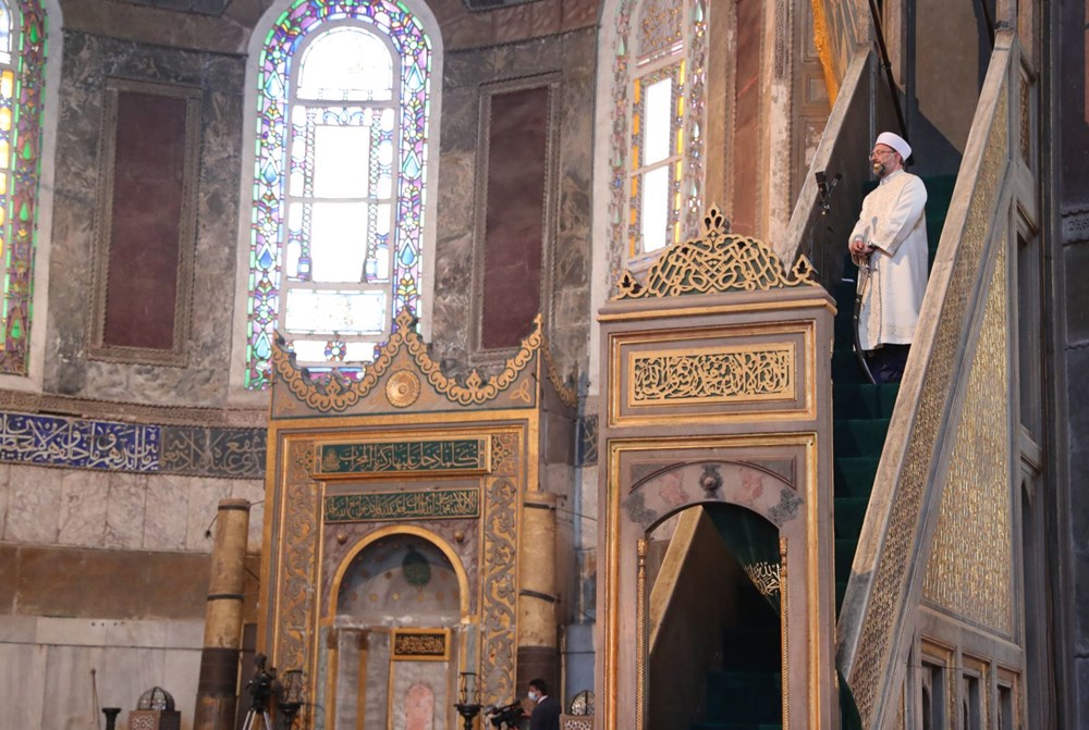 Ayasofya-i Kebir Camii Şerifi ibadete açıldı (Ayasofya'da 86 yıl sonra ilk namaz) - 17