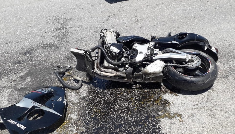 Adana'da motosiklet kazası: 2 ölü - 1