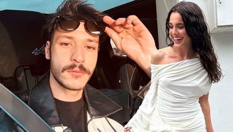 Kubilay Aka'dan sevgilisi Hafsanur Sancaktutan'a set ziyareti