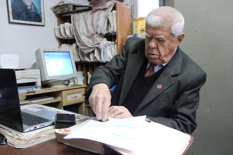 90 yaşındaki 35 yıllık muhtar yeniden aday - 1