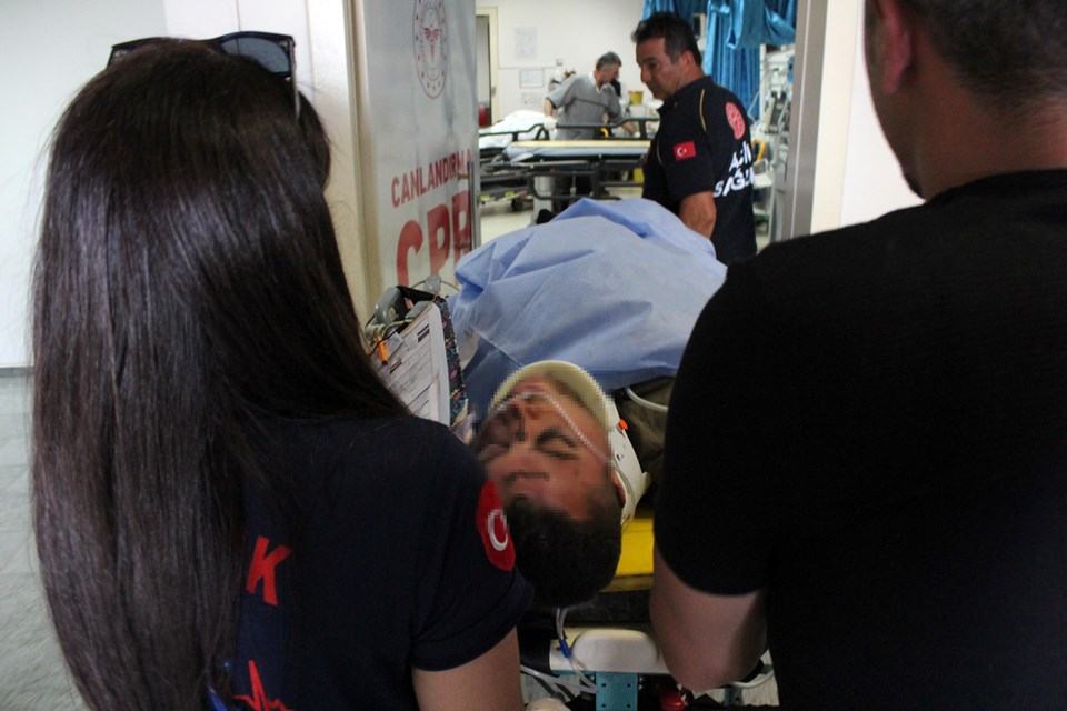Aksaray'da öldüresiye dayak: Dağlık alana attılar, durumu ağır - 1