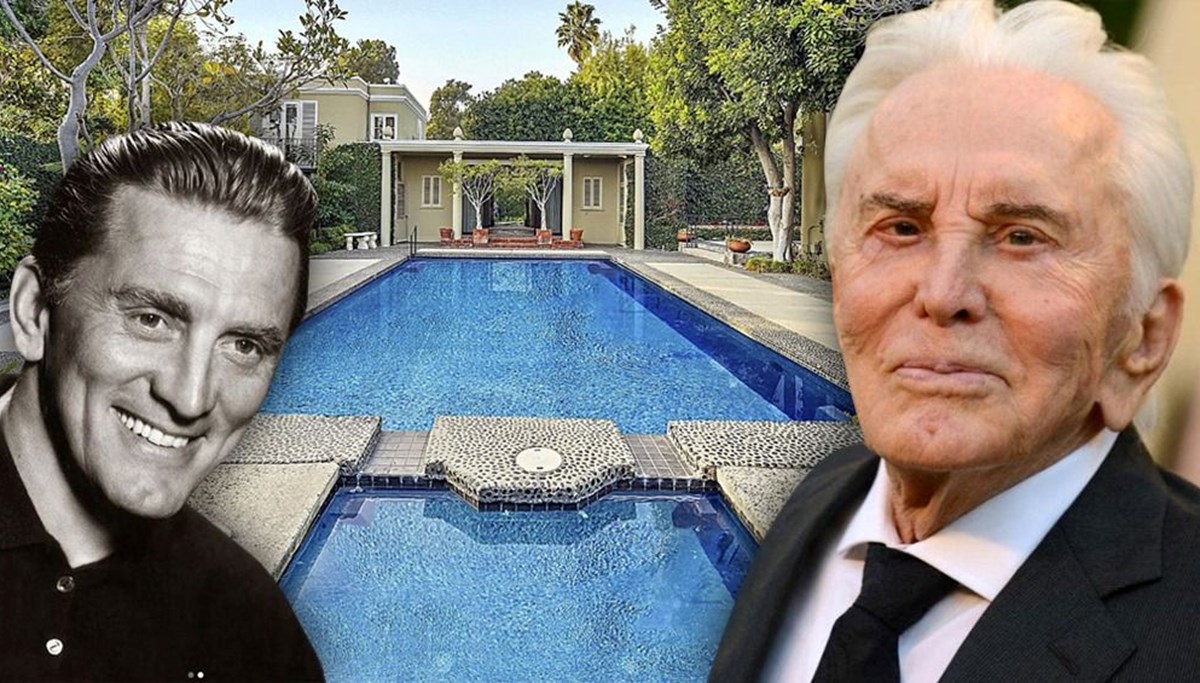 Efsanevi aktör Kirk Douglas'ın evi 7,5 milyon dolara satılıyor