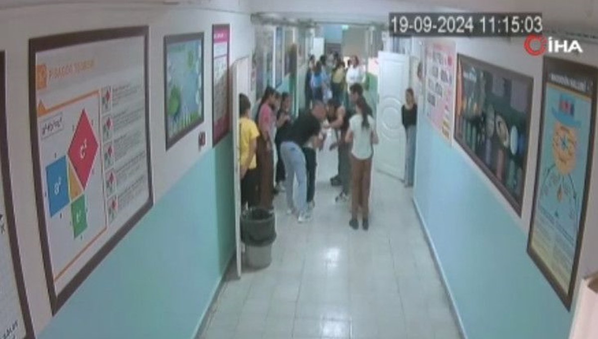 Diyarbakır'da öğretmenin Heimlich manevrası öğrencinin hayatını kurtardı Diyarbakır'da öğretmenin Heimlich manevrası öğrencinin hayatını kurtardı