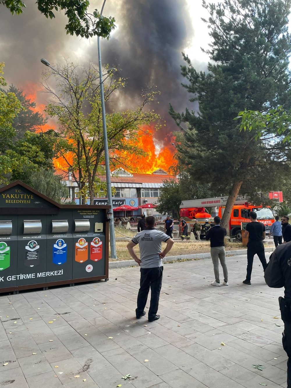 Erzurum Atatürk Üniversitesi'nde yangın - 6