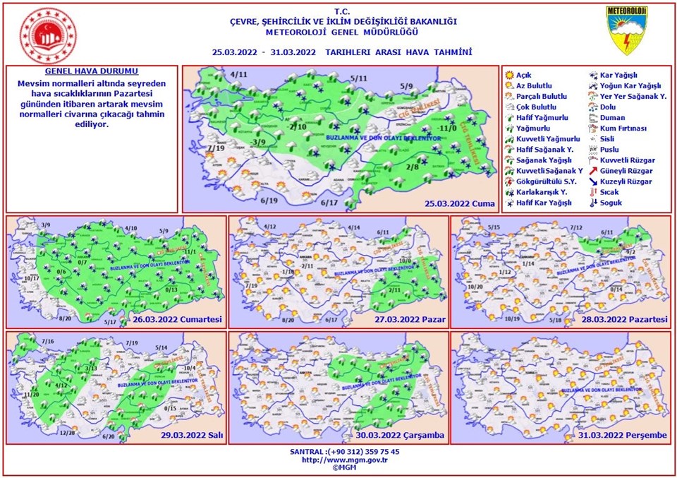 Meteoroloji açıkladı: Havalar ne zaman ısınıyor? - 1