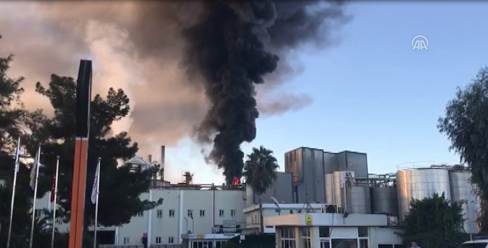 Adana’da fabrika yangını - 2