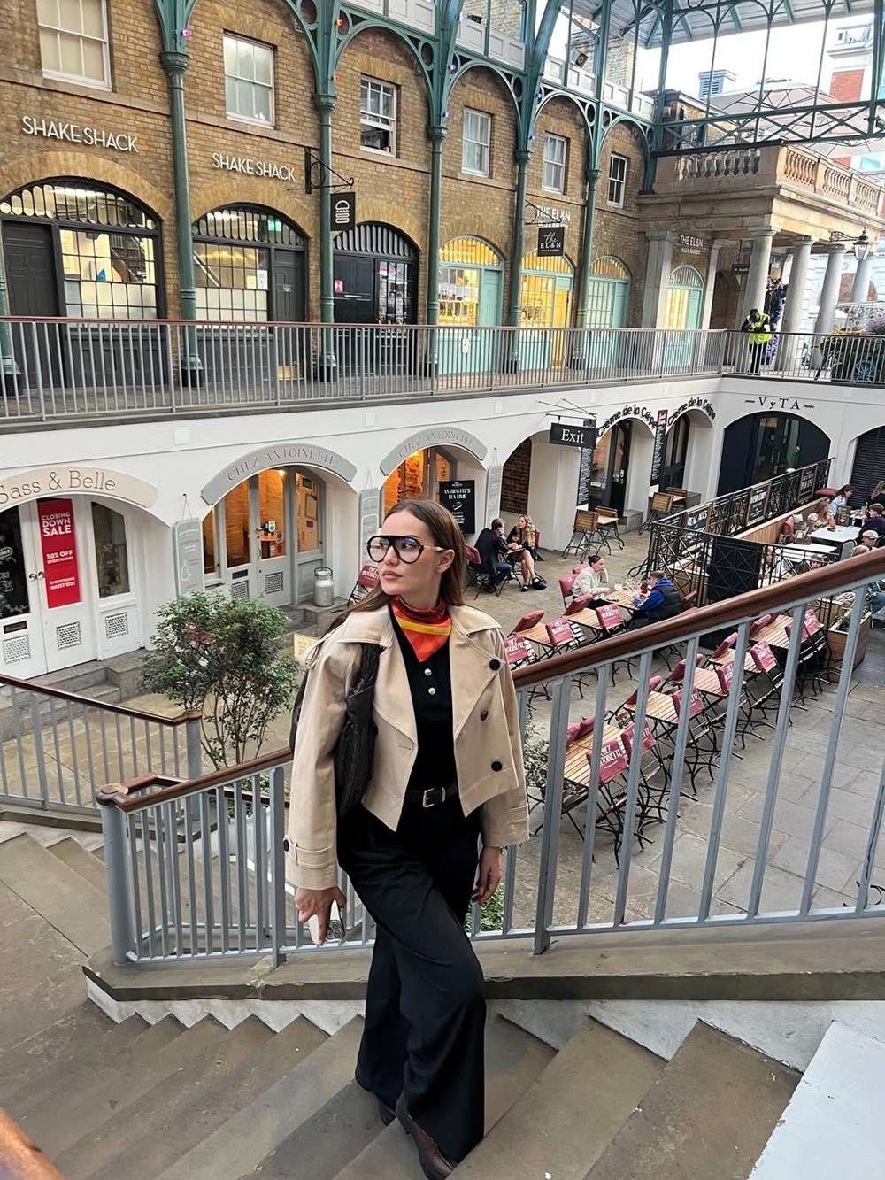 Fahriye Evcen'den Londra pozları - 2