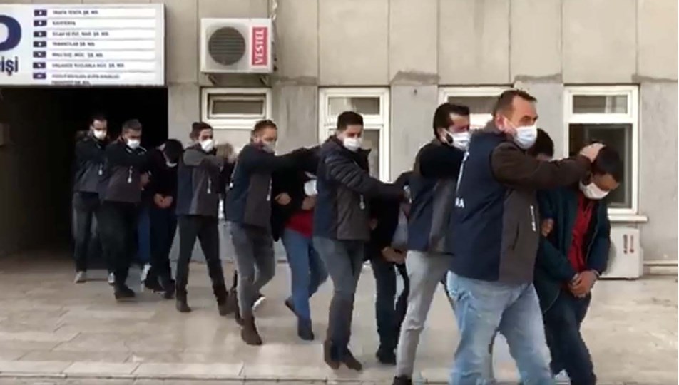 Ankara'da 'change otomobil' operasyonu: 12 gözaltı