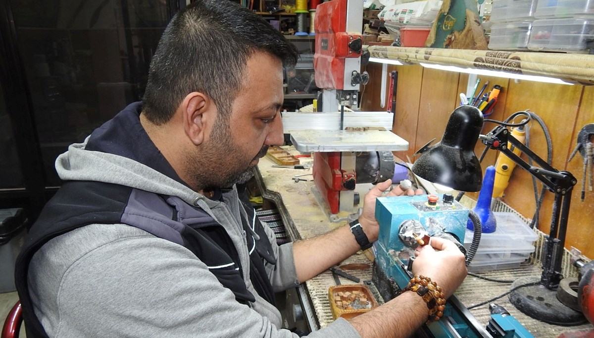 Hobi olarak başladığı işte usta oldu: Yurt dışından sipariş yağıyor Hobi olarak başladığı işte usta oldu: Yurt dışından sipariş yağıyor