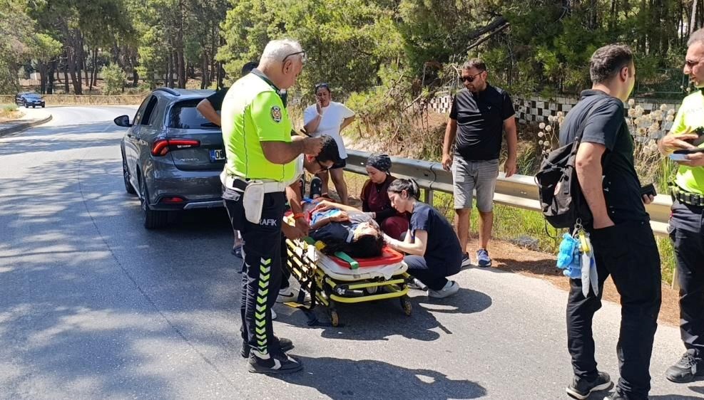 Manavgat'ta sollama kazası