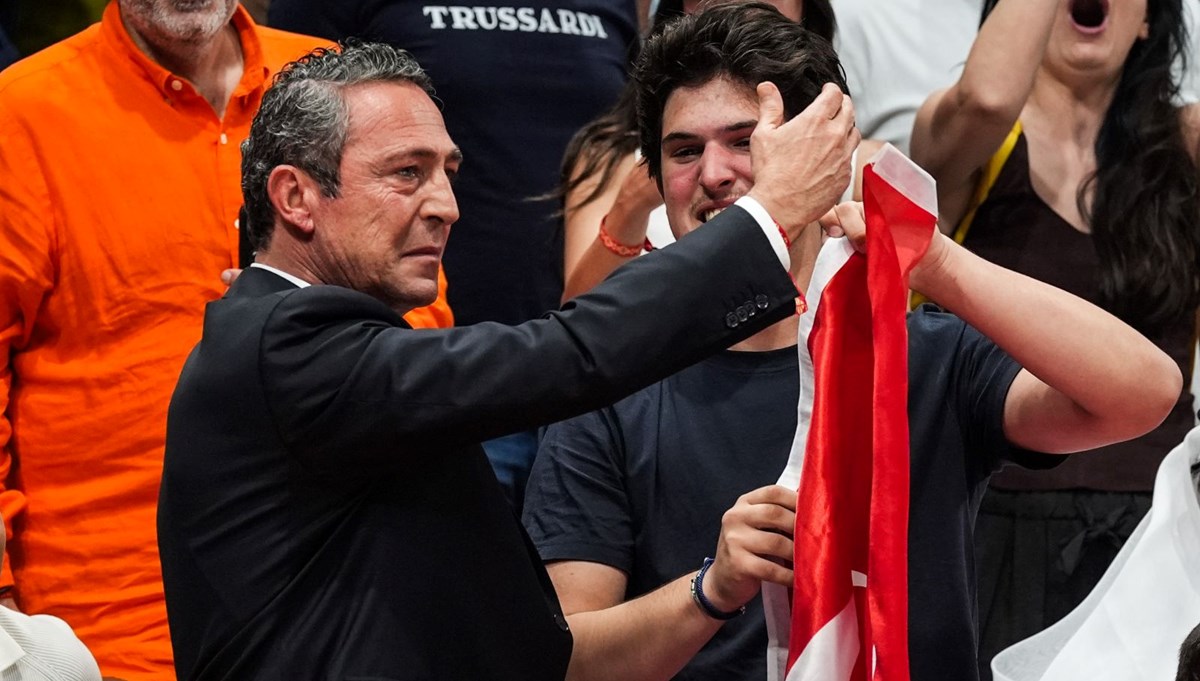 Ali Koç ve oğlunun duygusal anları