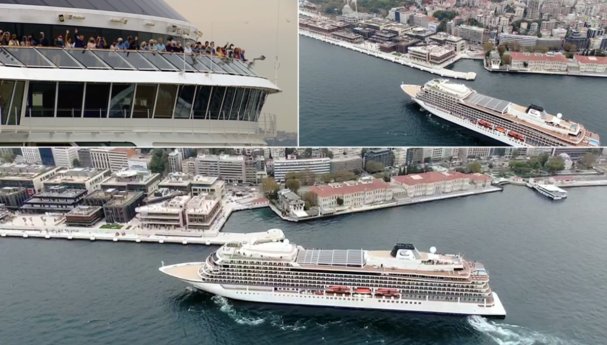 Galataport İstanbul'a ikinci yolcu gemisi demir attı