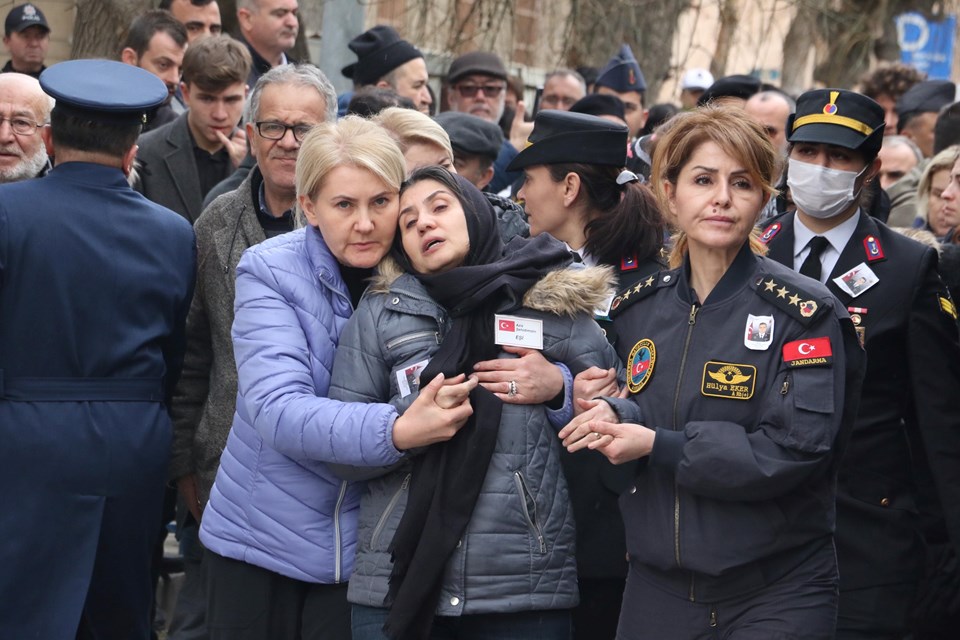 Şehit Pilot Albay Oğuzhan Adalıoğlu son yolculuğuna uğurlandı - 2