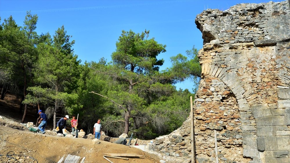 Troya'nın 3 bin 500 yıllık su kemeri restore ediliyor - 8