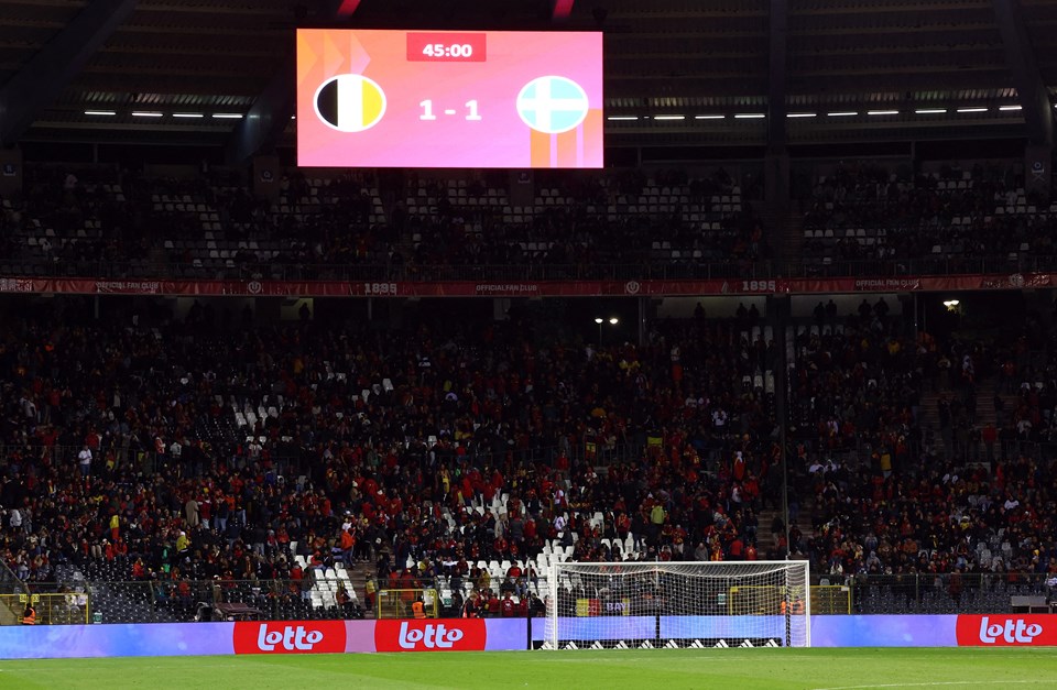 SON DAKİKA: Belçika-İsveç maçı terör saldırısı nedeniyle ertelendi - 1
