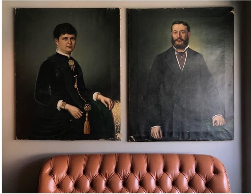 Kamondo Ailesi'ne ait olduğu düşünülen iki orijinal tablo ilk kez görücüye çıktı (1883'den kalma) - 5