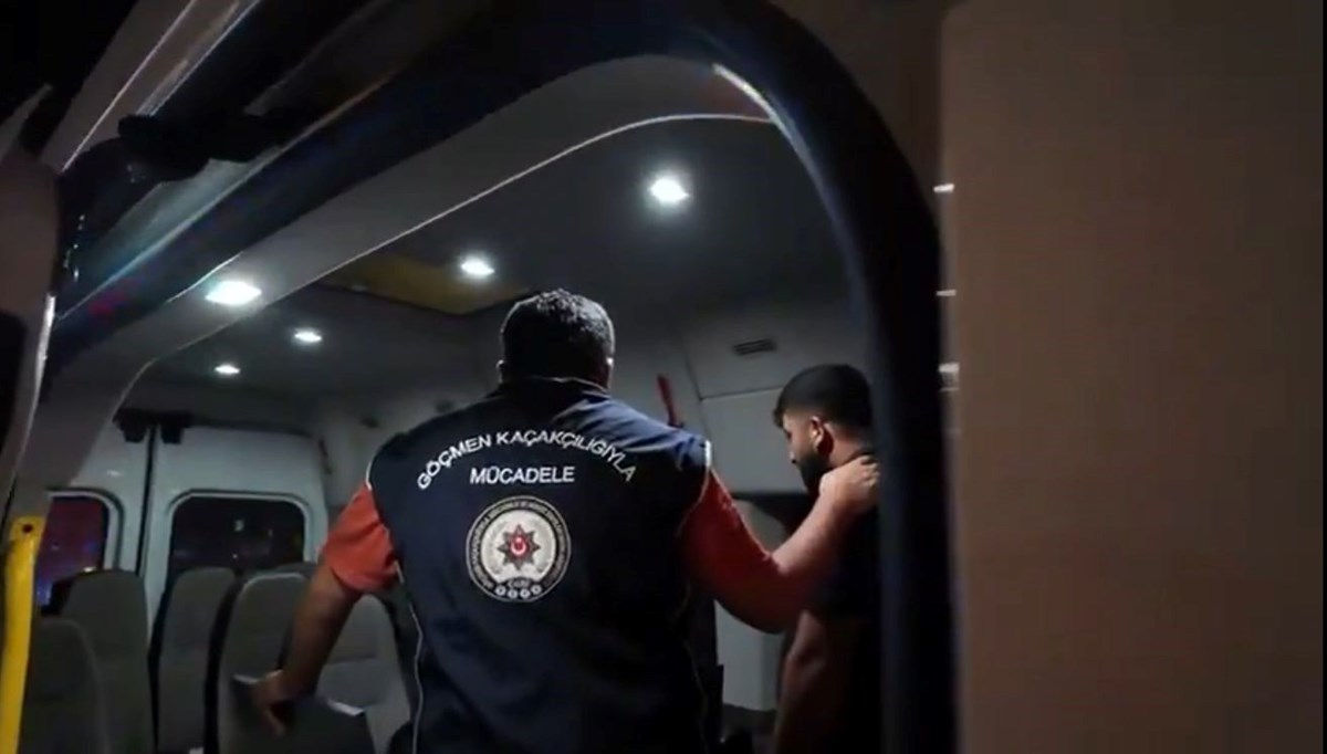 Mersin'de düzensiz göçmenler yakalandı