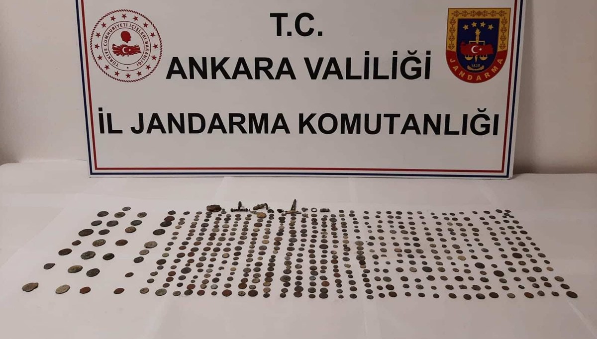 Ankara'da milyonluk tarihi eser operasyonu: 2 gözaltı