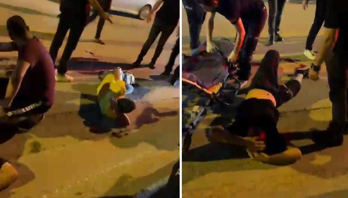 Araçtan ateş açıldı, 2 kişi vuruldu