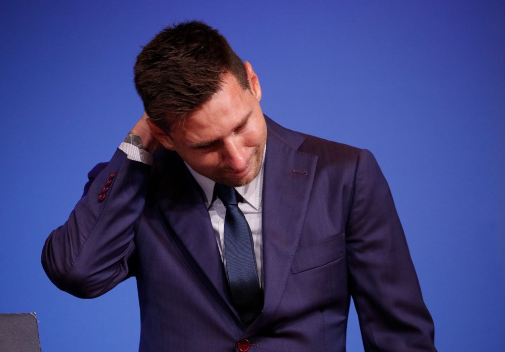 Bir devrin sonu: Lionel Messi, Barcelona'ya gözyaşları içinde veda etti - 4