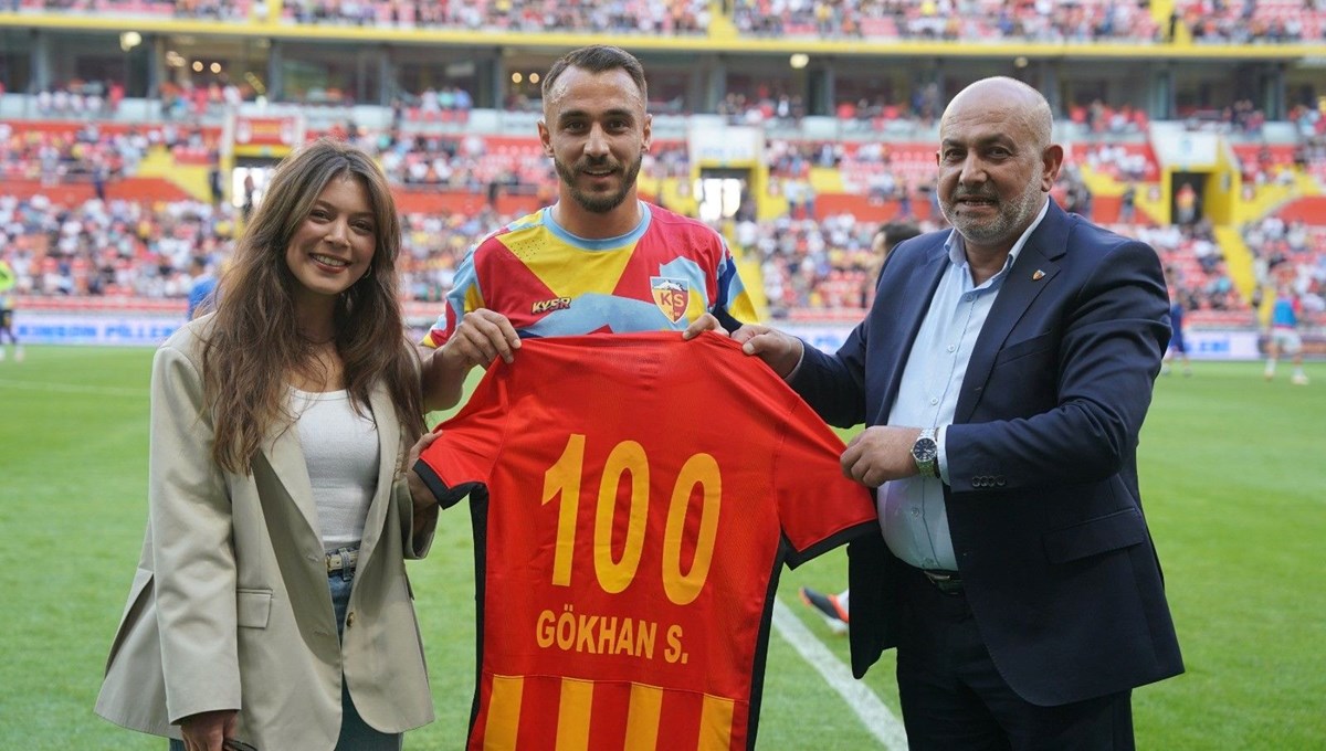 Gökhan Sazdağı, Kayserispor’da 100. maçına çıktı