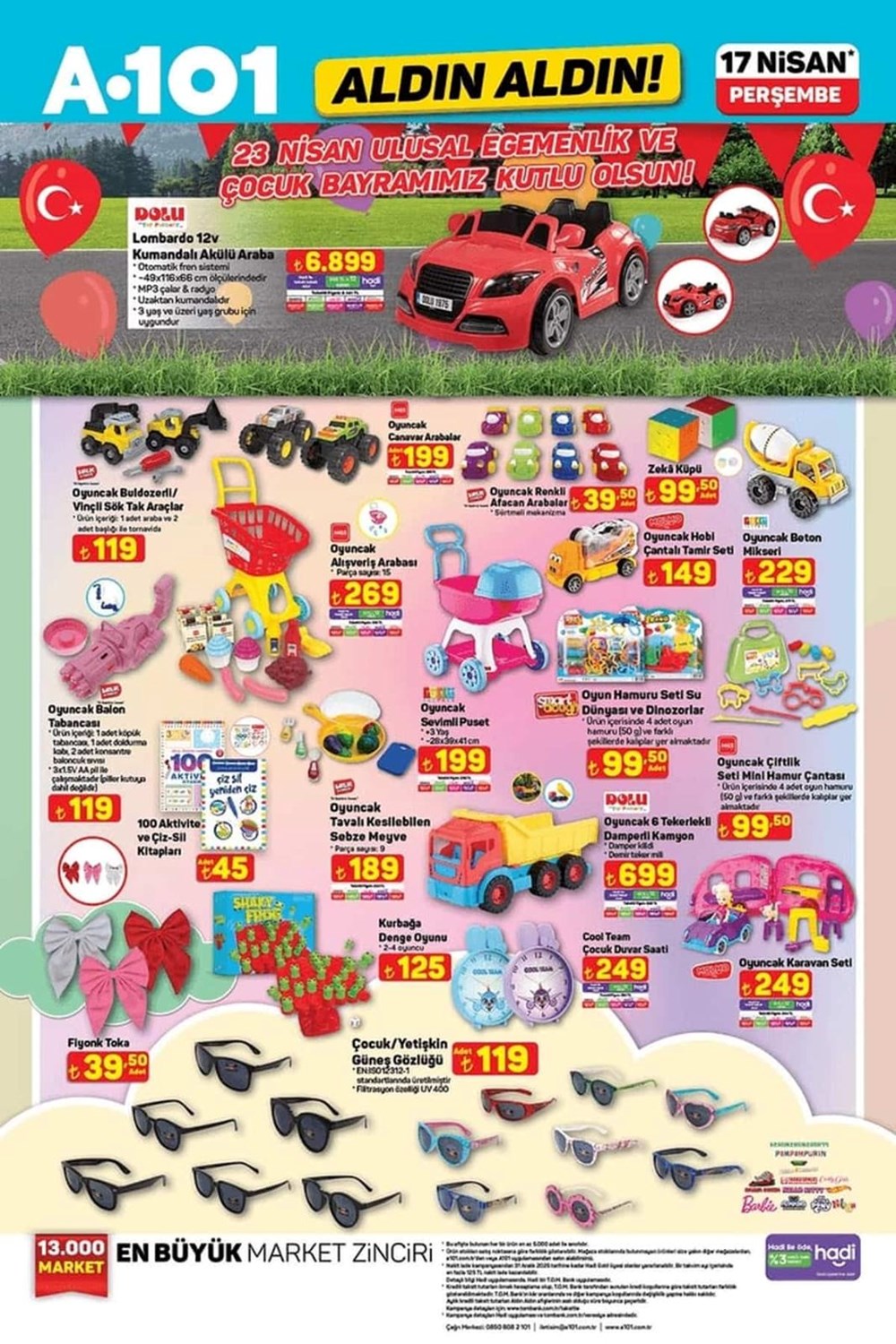 A101 Market 17 Nisan aktüel kataloğu yayımlandı: Oyuncu koltuğu-masası, Fritöz, salıncak ve kamp sandalyesi geliyor 80 hs9yMlmkpk kenE0Q4CNAQ