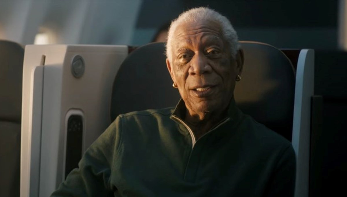 Oscar ödüllü Morgan Freeman ikinci kez THY reklamında