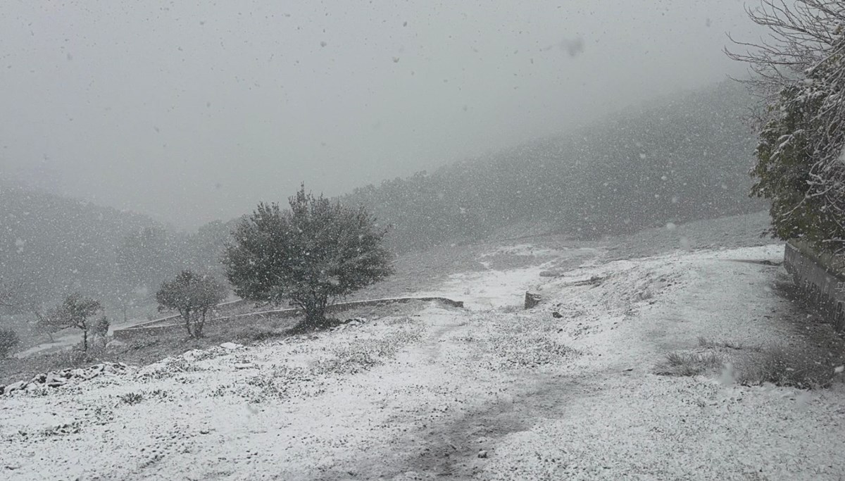 İstanbul'a beklenen kar geldi