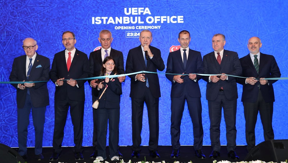 UEFA'nın İstanbul temsilciliğinin açılışı yapıldı