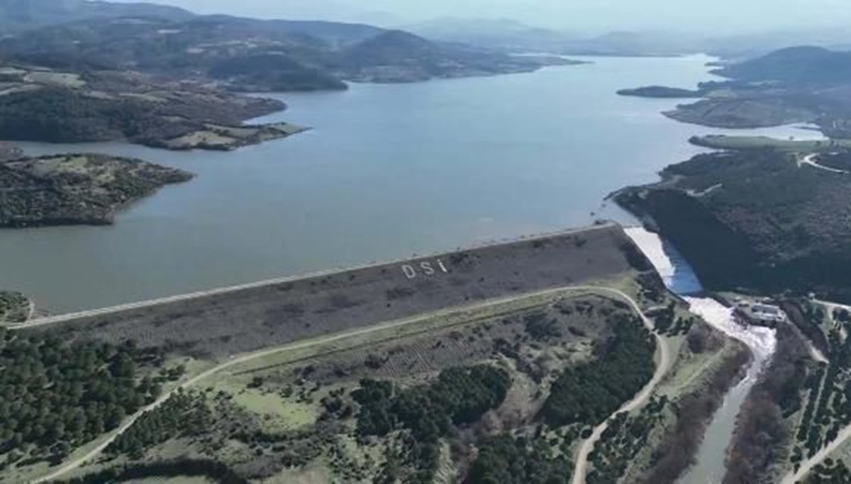 Bayramiç Barajı'ndan sevindiren haber: Su seviyesi yüzde 100'e ulaştı