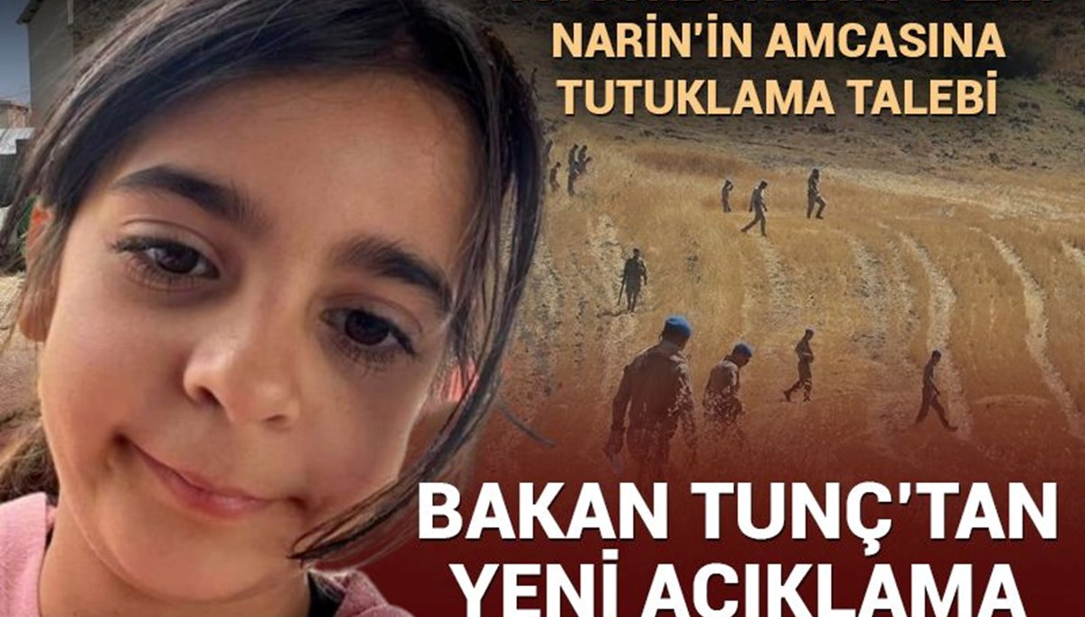 Kayıp Narin bulundu mu? Narin Güran'ın amcası için tutuklama talebi (Çalışmalar hakkında son durum)