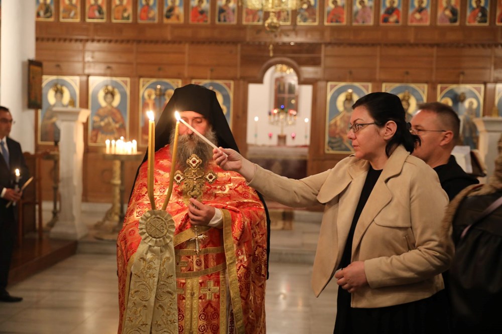 Türkiye'de yaşayan Hristiyanlar Paskalya'yı kiliselerde kutladı 77