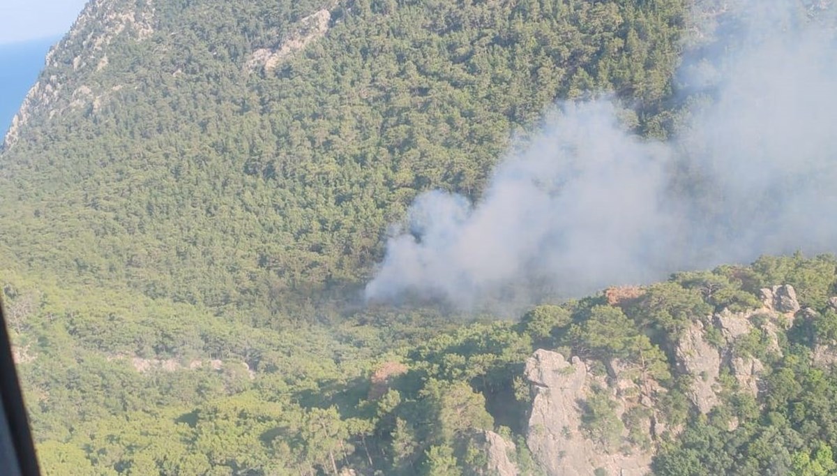 Antalya'da orman yangını