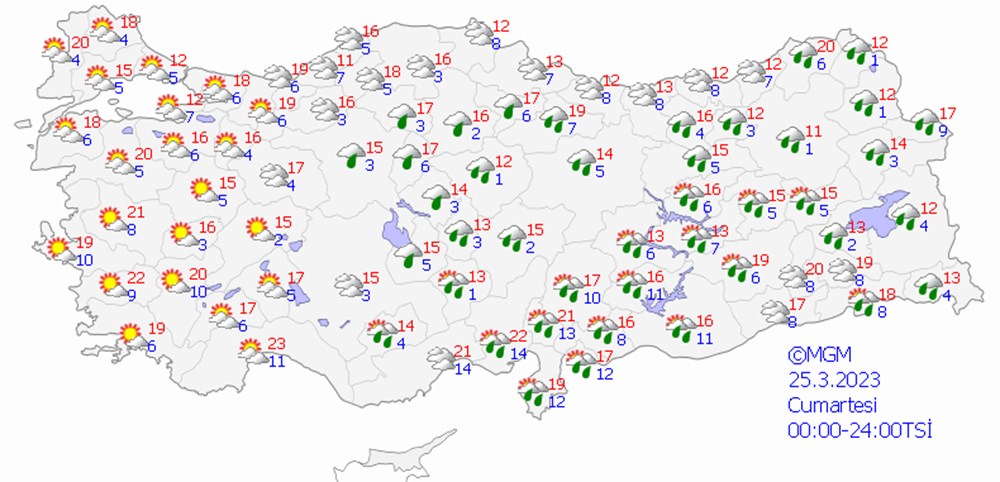 Meteoroloji uyardı! Yağmurlu hava geri döndü (İstanbul'da bugün hava nasıl olacak?) - 9