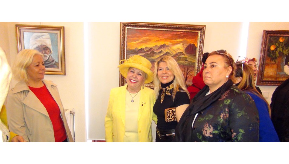 'Gazilerimiz için Tek Yürek' sergisi (110 ressam)