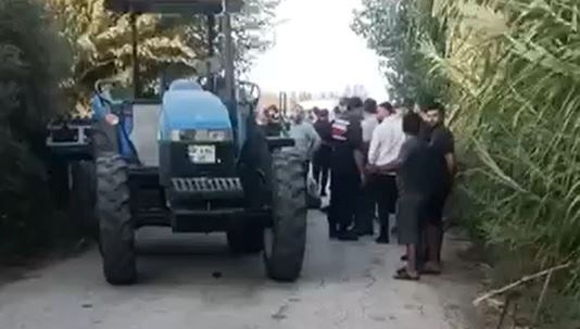 Traktörün çapasına çarpıp öldü