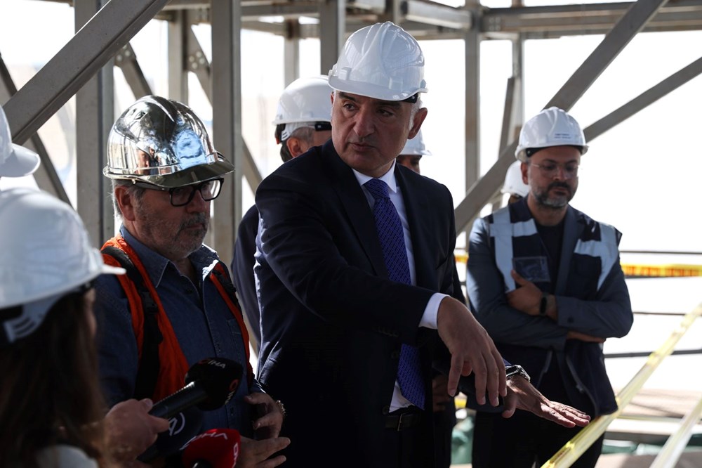 Kültür Bakanı Ersoy'dan Kız Kulesi'nde inceleme - 4