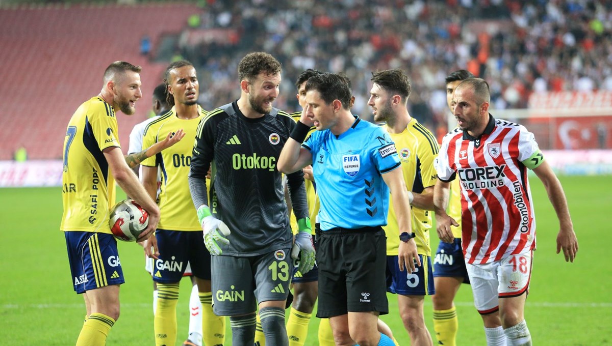 Samsunspor - Fenerbahçe maçının VAR kayıtları