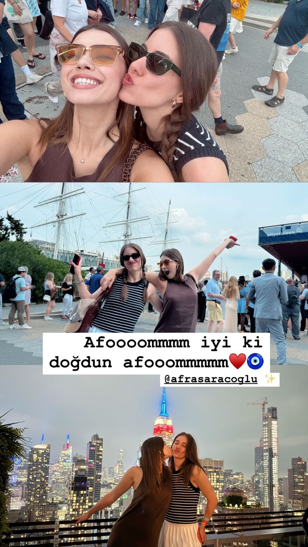 Afra Saraçoğlu 27 oldu: İyi ki doğdun gülüşünü yediğim - 3